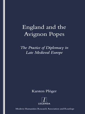 cover image of England and the Avignon Popes